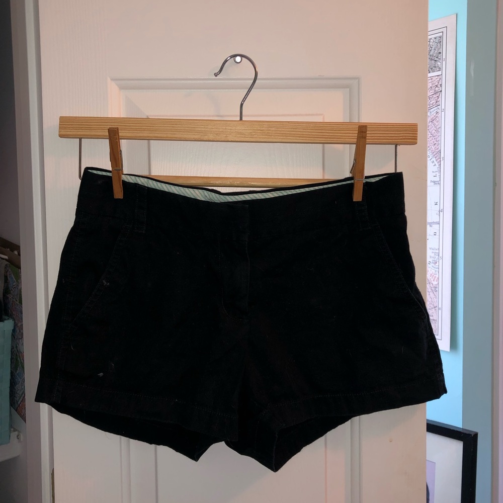 J Crew | Black Chino Shorts